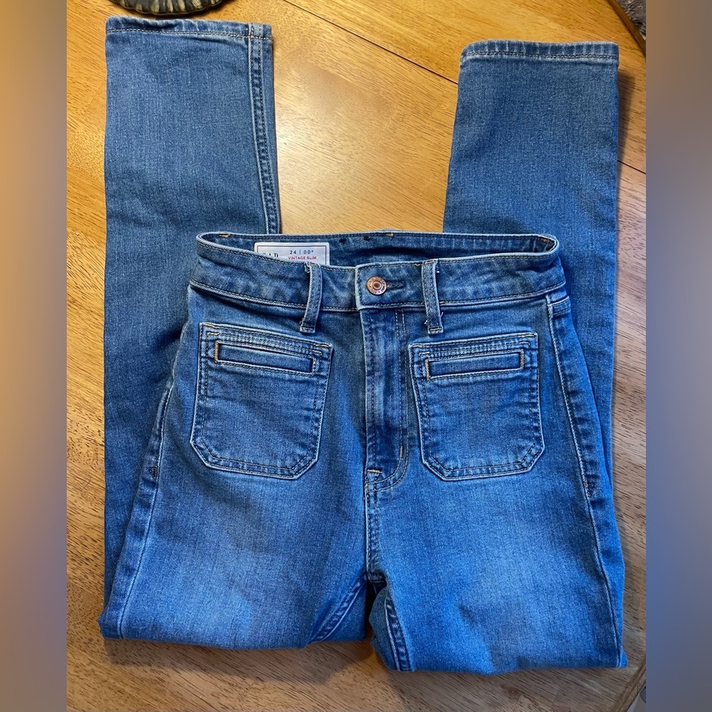 GAP Vintage Slim Sky High Jeans | Size 24 / 00 Petite